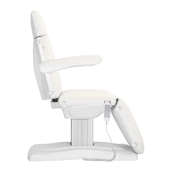 Električna kozmetička stolica SILLON Eclipse, 3 motora, bijela