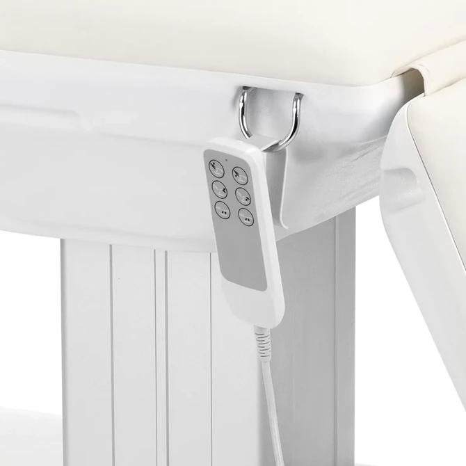 Električna kozmetička stolica SILLON Eclipse, 3 motora, bijela