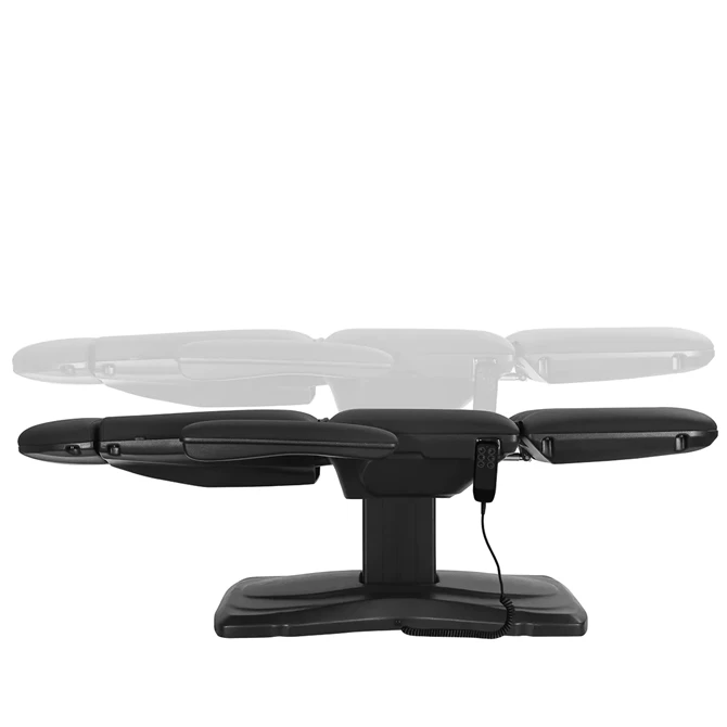 Električna kozmetička stolica SILLON Eclipse, 3 motora, crna