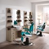 Barber stolica HAIR CADILLAC Cuba Blue