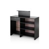 Recepcija za salon VISTA CONSOLLE BLACK & OAK