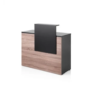 Recepcija za salon VISTA CONSOLLE BLACK & OAK