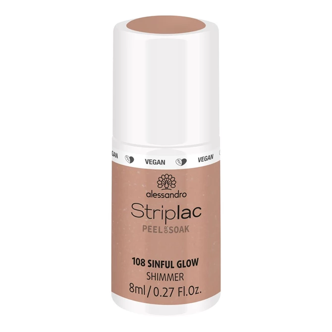 Striplac 2.0 PEEL OR SOAK  Sinful Glow 8 ml