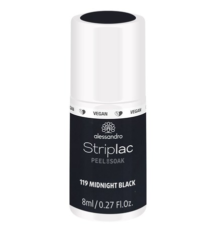 Striplac 2.0 PEEL OR SOAK  Midnight Black 8 ml