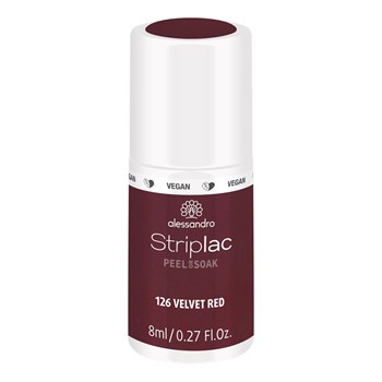 Striplac 2.0 PEEL OR SOAK  Velvet Red 8 ml