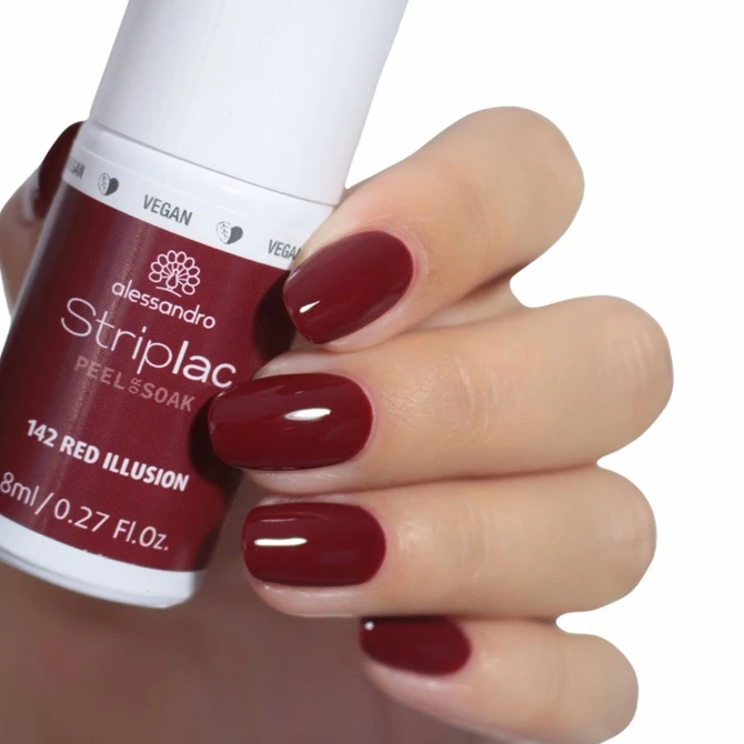 Striplac 2.0 PEEL OR SOAK Red Illusion 8 ml