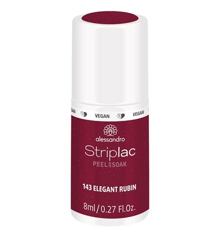 Striplac 2.0 PEEL OR SOAK Elegant Rubin 8 ml