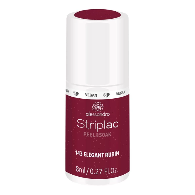 Striplac 2.0 PEEL OR SOAK Elegant Rubin 8 ml