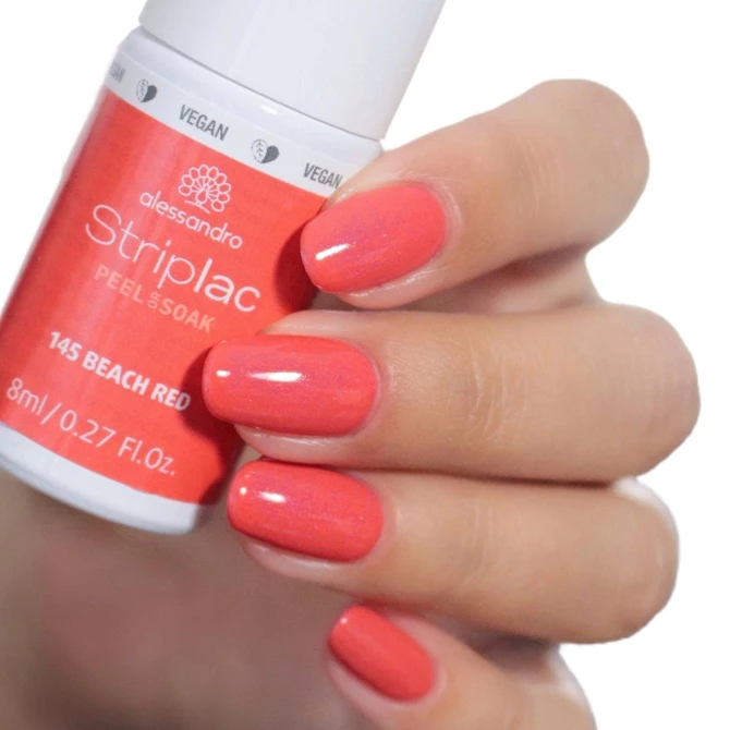 Striplac 2.0 PEEL OR SOAK Beach Red 8 ml