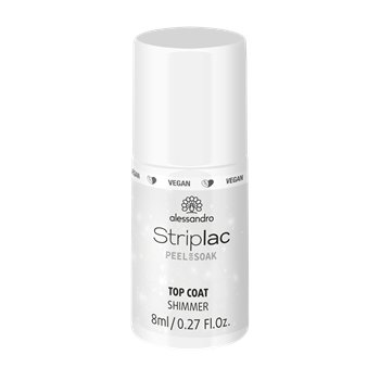 Striplac Peel or Soak TOP COAT SHIMMER 8 ML