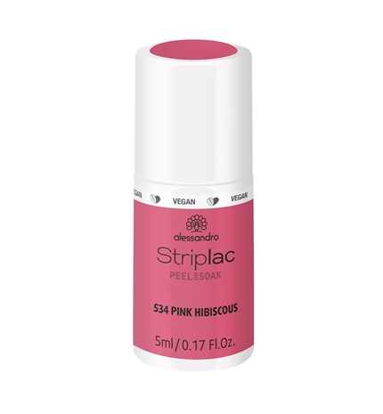 Striplac PEEL OR SOAK STORY OF JUNGLE PINK HIBISCOUS, 5 ml