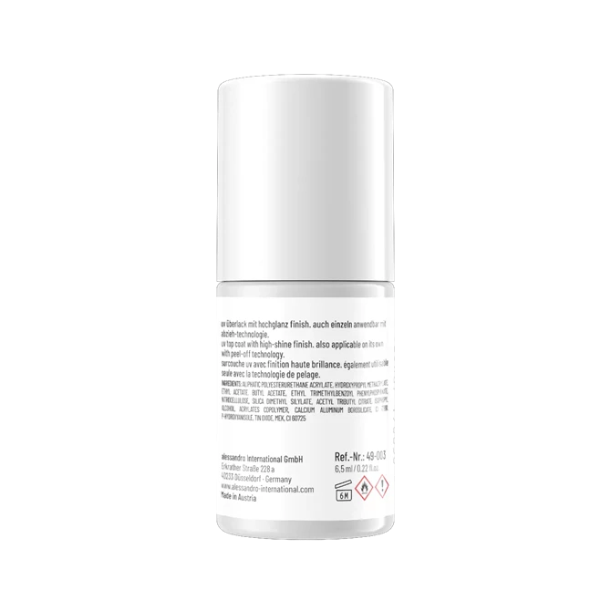Striplac Uv Top Coat Shimmer 6.5ml