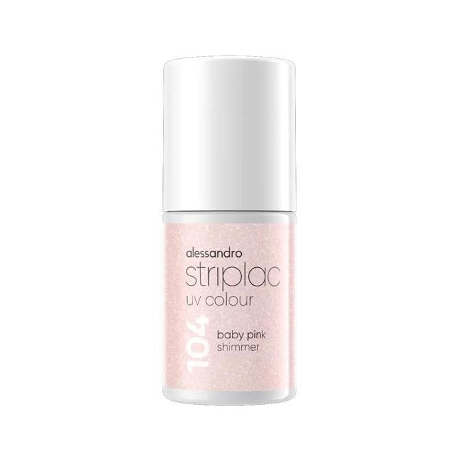 Striplac UV Colour Baby Pink Shimmer, 6,5 ml
