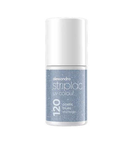 Striplac UV Colour Poetic Blues Shimmer, 6,5 ml