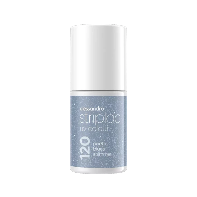 Striplac UV Colour Poetic Blues Shimmer, 6,5 ml