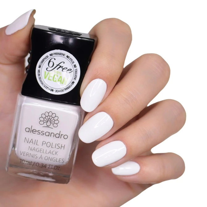Alessandro lak za nokte 101 White Honeymoon, 10 ml