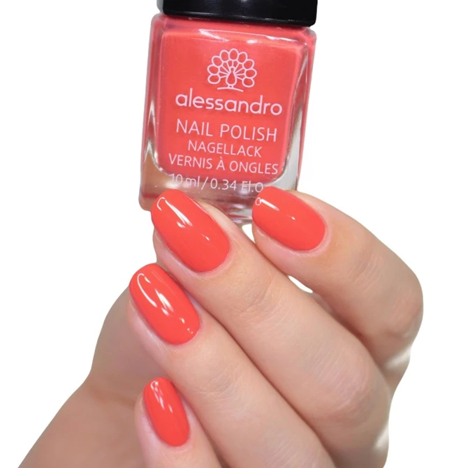 Alessandro lak za nokte 114 Orange Red, 10 ml