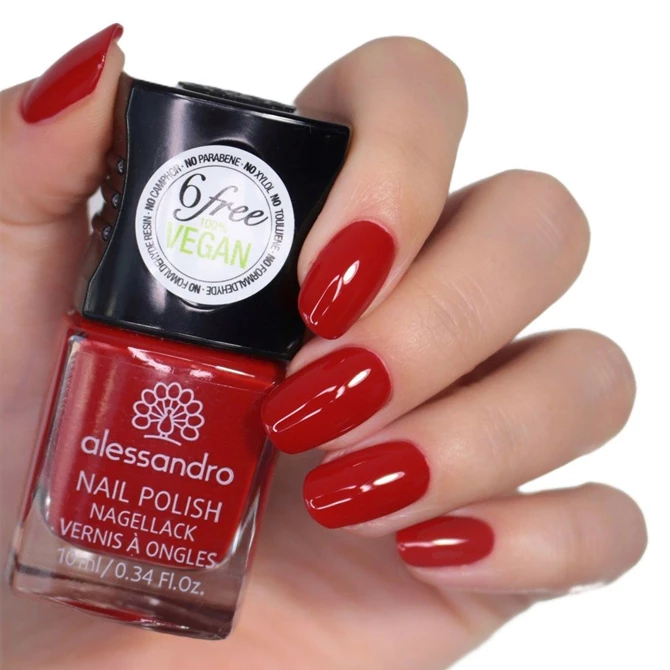 Alessandro lak za nokte 127 Secret Red, 10 ml