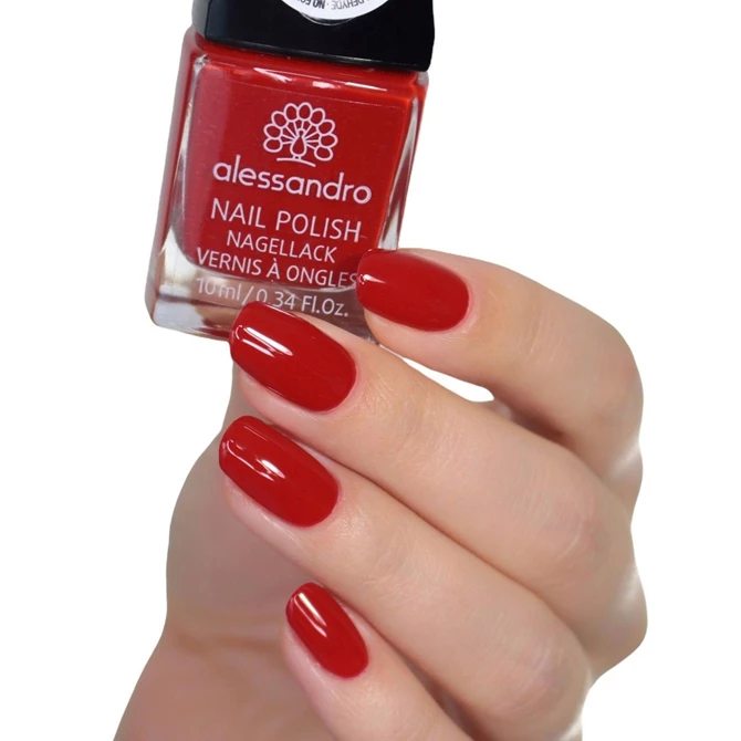 Alessandro lak za nokte 127 Secret Red, 10 ml