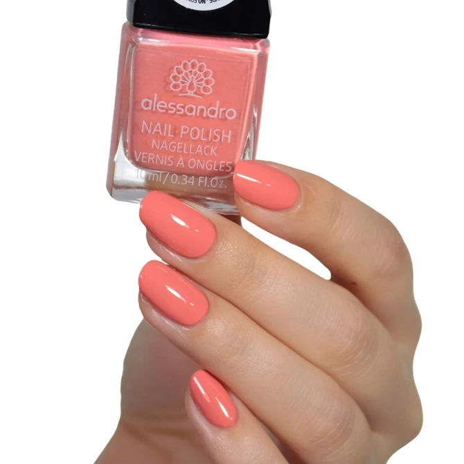 Alessandro lak za nokte 181 Peachy Cinderella, 10 ml