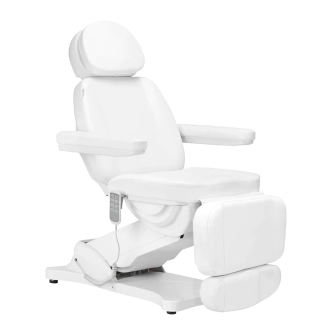 Električna kozmetička stolica SILLON CLASSIC, 4 motora, bijela