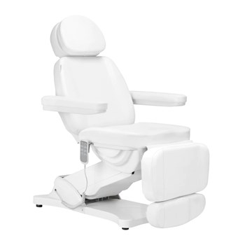 Električna kozmetička stolica SILLON CLASSIC, 4 motora, bijela