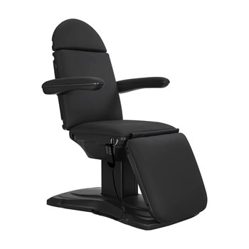 Električna kozmetička stolica SILLON Eclipse, 3 motora, crna
