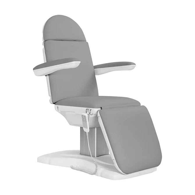 Električna kozmetička stolica SILLON Eclipse, 3 motora, siva