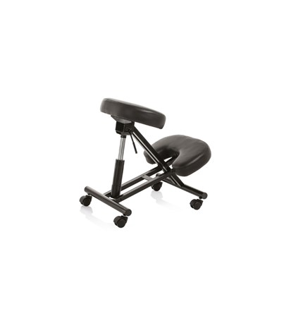 Ergonomska radna stolica MASTER INOX, crna