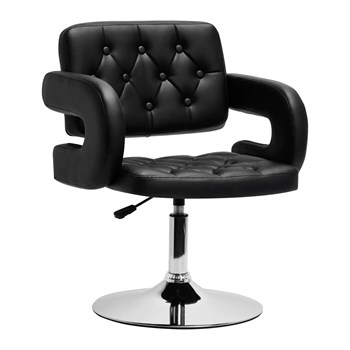 Frizerska stolica QS-B1801, crna