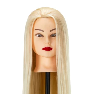 Frizerska trening lutka, sintetička kosa, boja 613#, duljina 24"