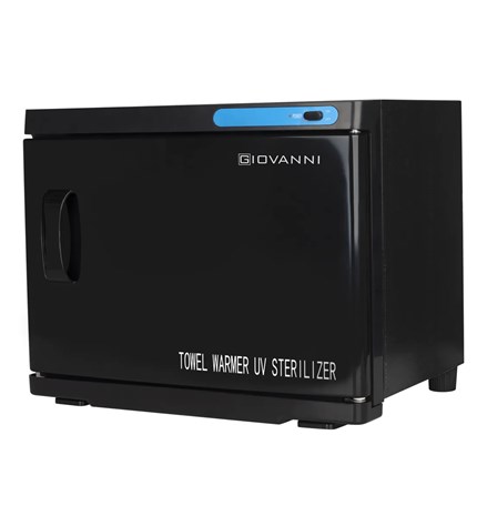 Grijač ručnika s UV-C sterilizatorom 23l, crni