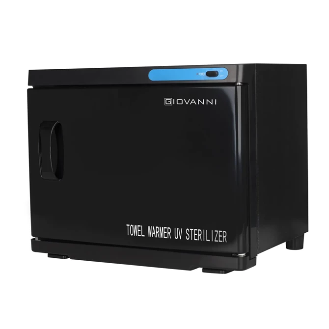 Grijač ručnika s UV-C sterilizatorom 23l, crni