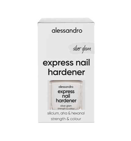 Lak za učvršćivanje noktiju / Express Nail Hardener Silver Glam, 10 ml 
