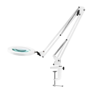 Led stolna lampa sa povećalom GLOW 308, bijela