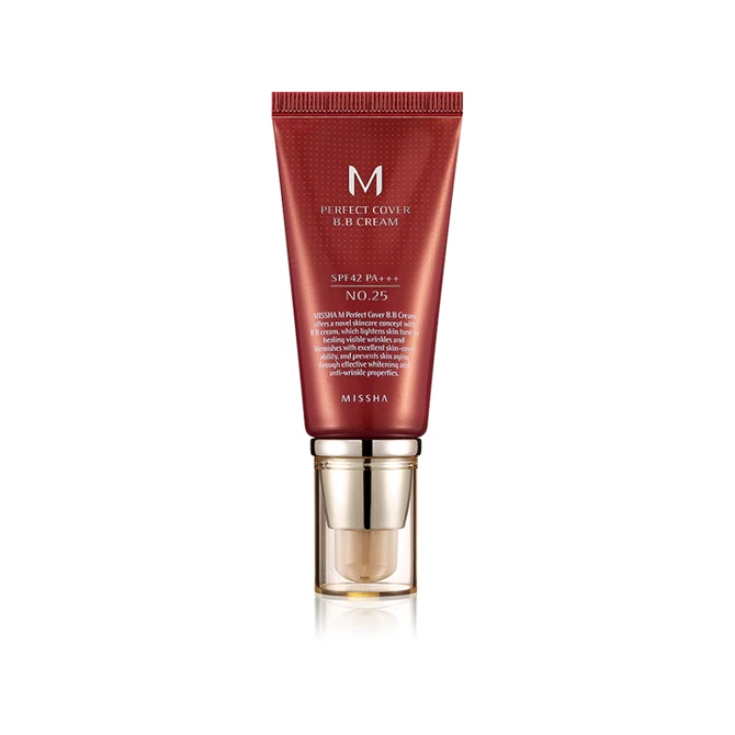 Perfect Cover B.B Cream Spf42   Pa+++ No.25 (Warm Beige), 50 ml