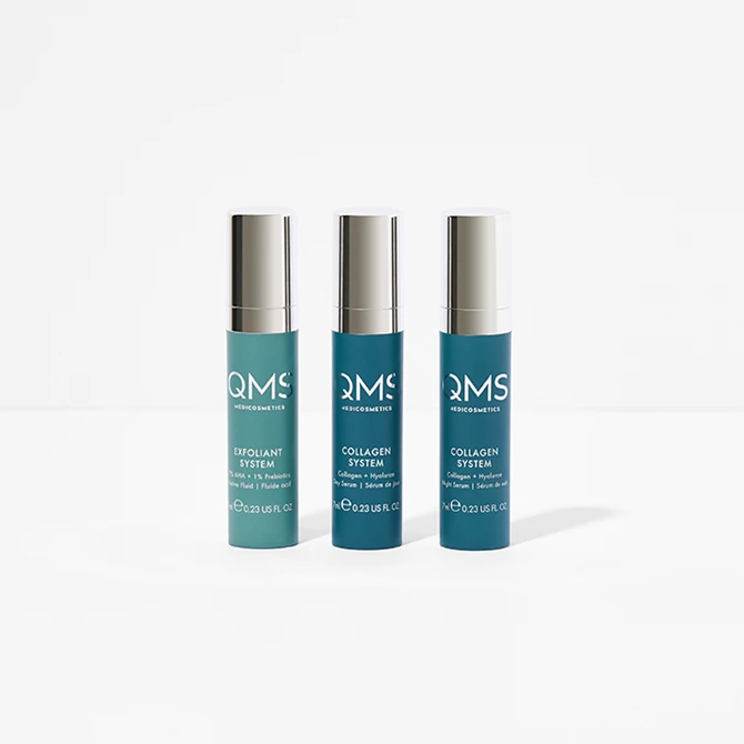 Collagen + Exfoliant Set Sensitive , 3 x 7 ml