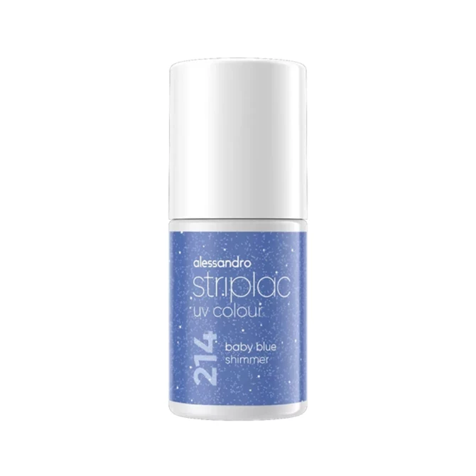 Striplac UV lak za nokte Baby Blue Shimmer 6,5 ml