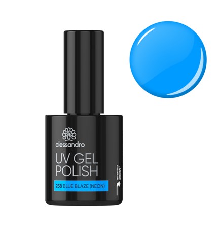 Uv Gel Polish Blue Balze NEON, 10 ml