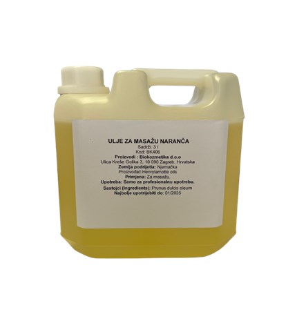 Bio SPA ulje za masažu ( naranča ) 3000 ml