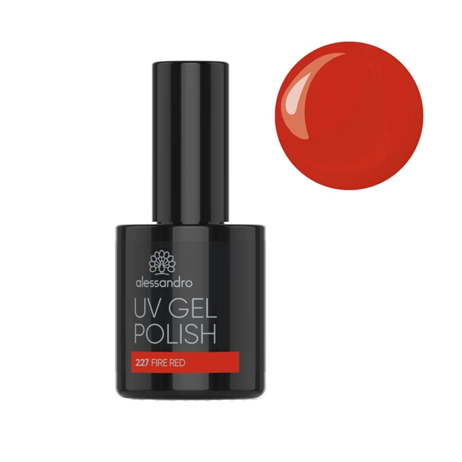 Uv Gel Polish BOLD & BRIGHT Fire Red, 10 ml