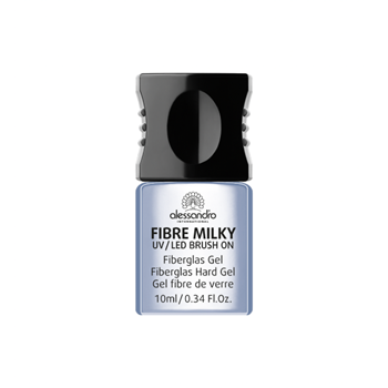 FIBRE MILKY UV / LED BRUSH ON GEL, 10 ML