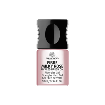 FIBRE MILKY ROSE UV / LED BRUSH ON GEL, 10 ML