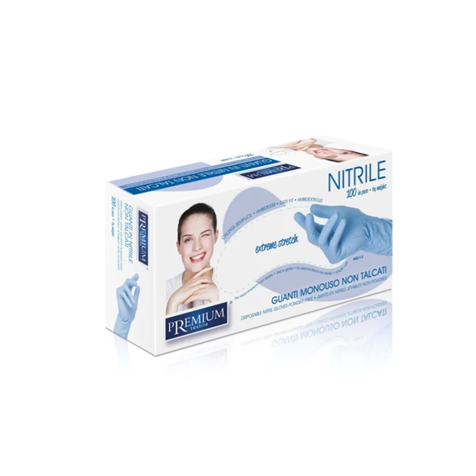 Nitrile rukavice M- bez pudera (100 kom)