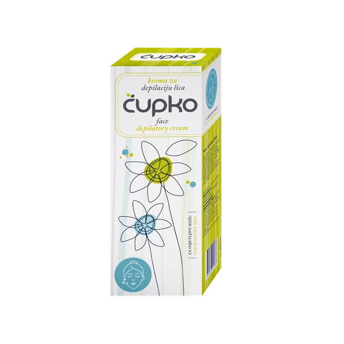 Krema za depilaciju lica sensitive, 50 ml